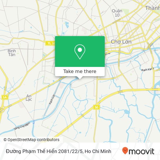 Đường Phạm Thế Hiển 2081/22/5 map