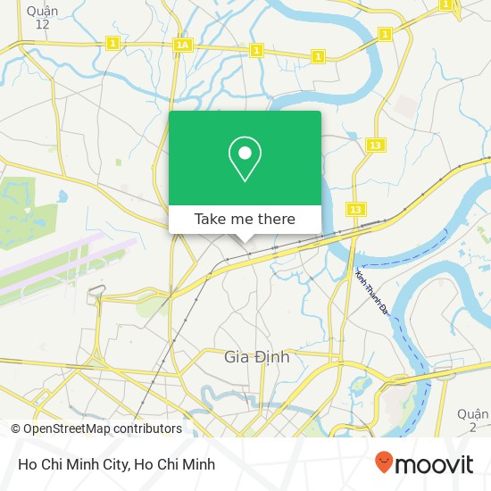 Ho Chi Minh City map