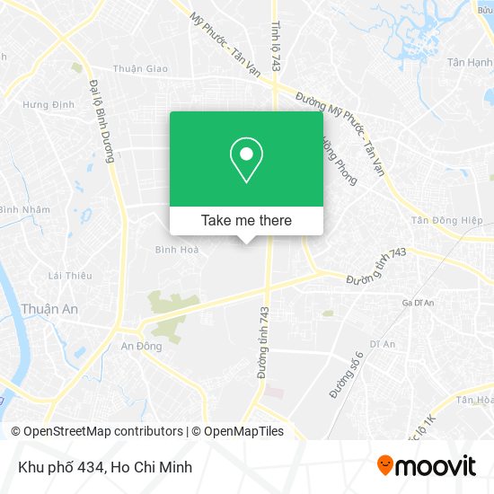 Khu phố 434 map