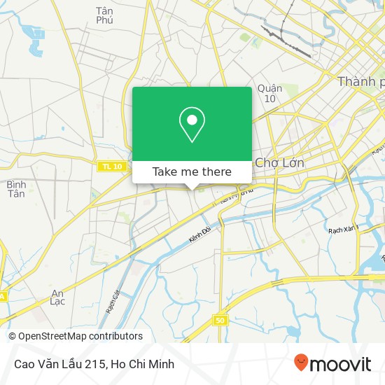 Cao Văn Lầu 215 map