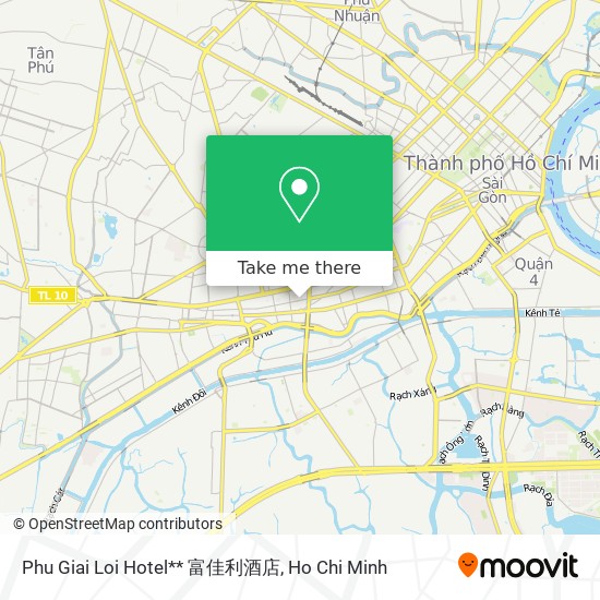 Phu Giai Loi Hotel** 富佳利酒店 map