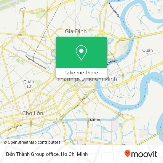 Bến Thành Group office map