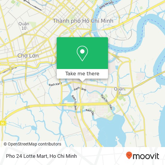 Pho 24 Lotte Mart map