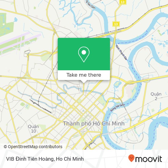 VIB Đinh Tiên Hoàng map