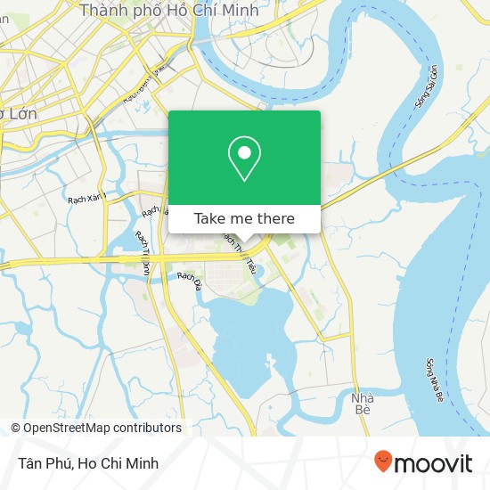 Tân Phú map