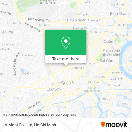 ViMobi Co., Ltd map