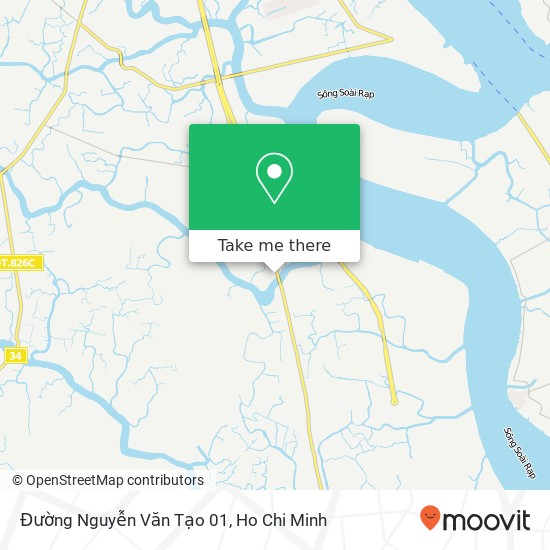 Đường Nguyễn Văn Tạo 01 map