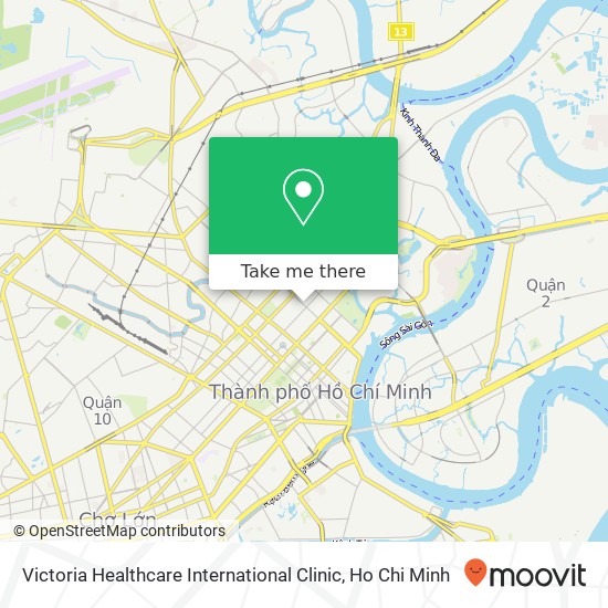 Victoria Healthcare International Clinic map