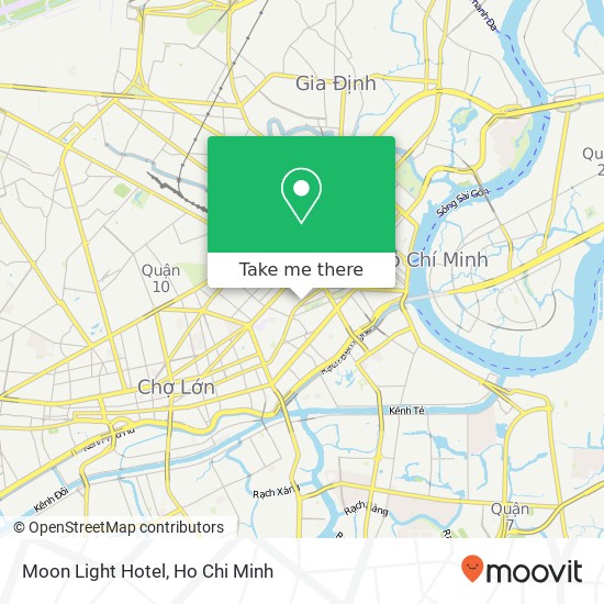 Moon Light Hotel map