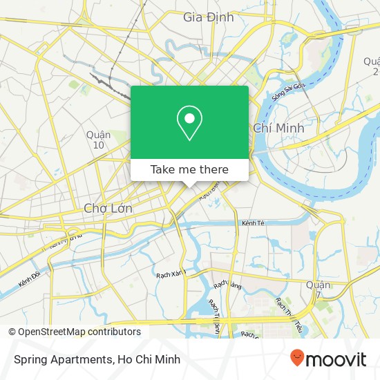 Spring Apartments map