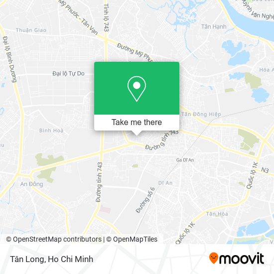 Tân Long map
