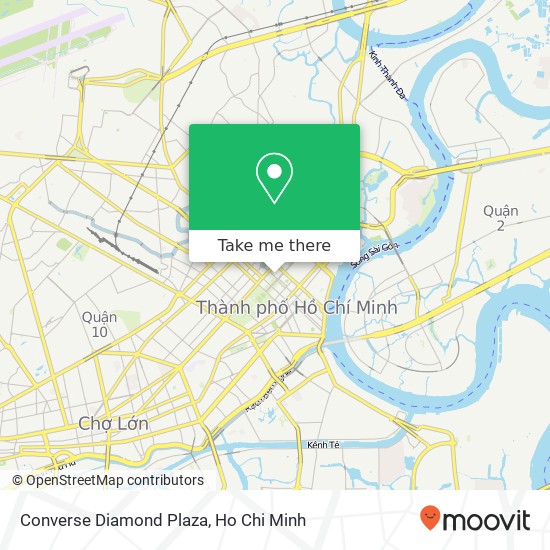 Converse Diamond Plaza map