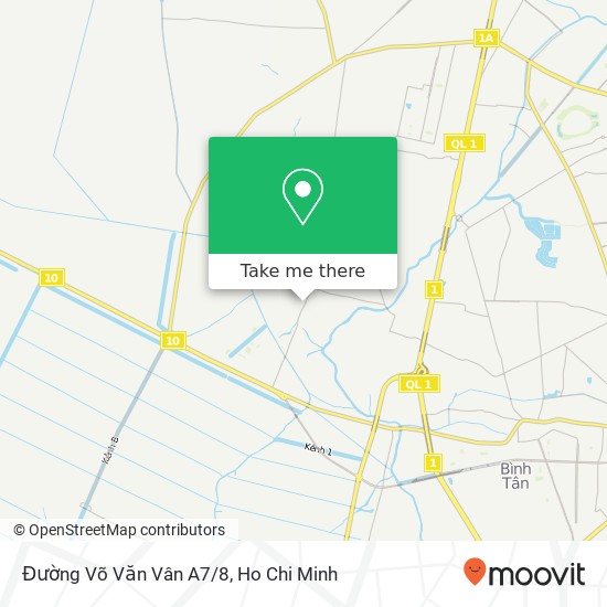 Đường Võ Văn Vân A7/8 map