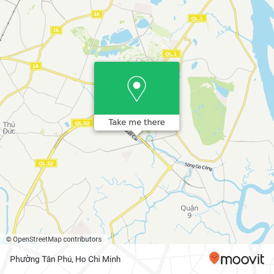 Phường Tân Phú map