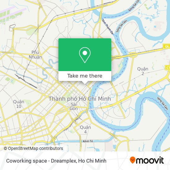 Coworking space - Dreamplex map