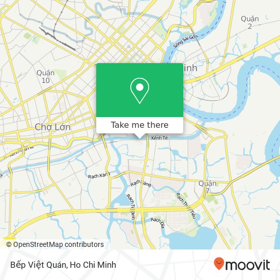 Bếp Việt Quán map