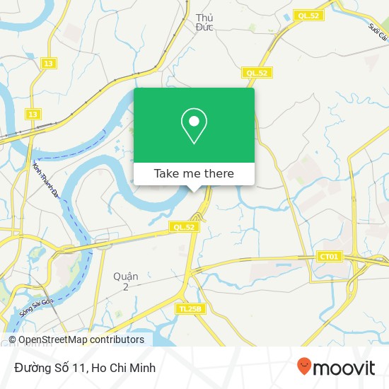 Đường Số 11 map