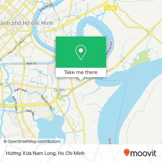 Hương Xưa Nam Long map