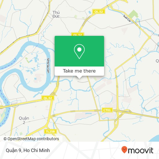 Quận 9 map