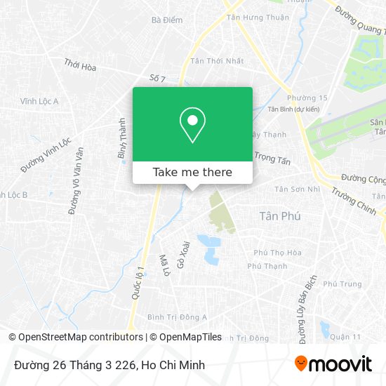 Đường 26 Tháng 3 226 map