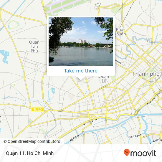 Quận 11 map