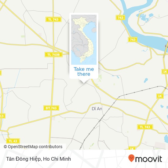 Tân Đông Hiệp map