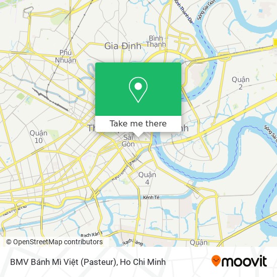 BMV Bánh Mì Việt (Pasteur) map