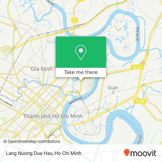 Lang Nuong Dua Hau map
