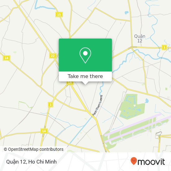 Quận 12 map