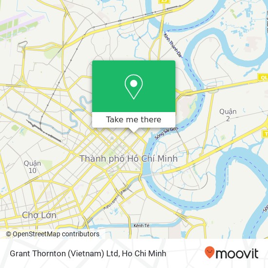 Grant Thornton (Vietnam) Ltd map