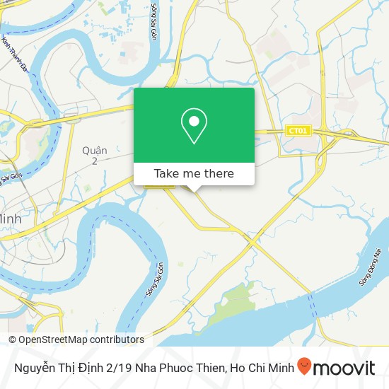 Nguyễn Thị Định 2 / 19 Nha Phuoc Thien map