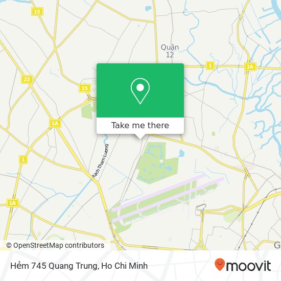 Hẻm 745 Quang Trung map