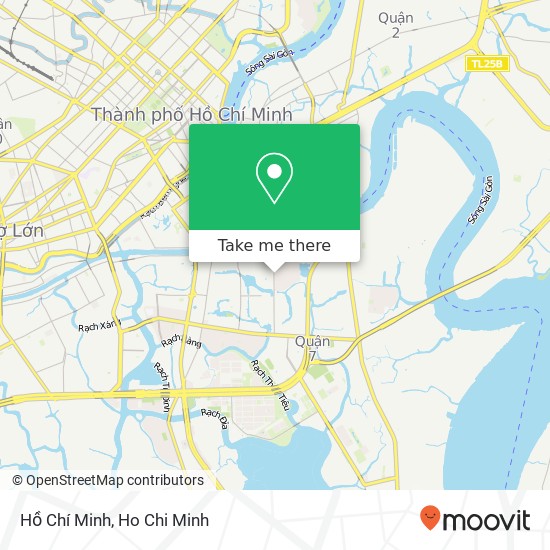 Hồ Chí Minh map