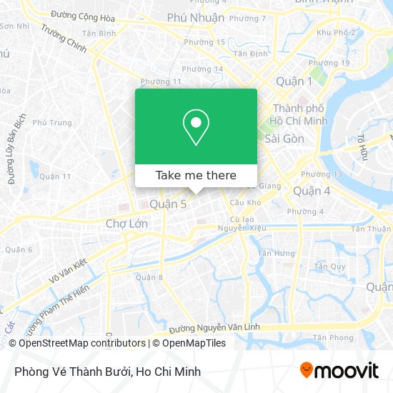 Phòng Vé Thành Bưởi map