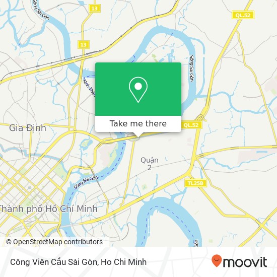Công Viên Cầu Sài Gòn map