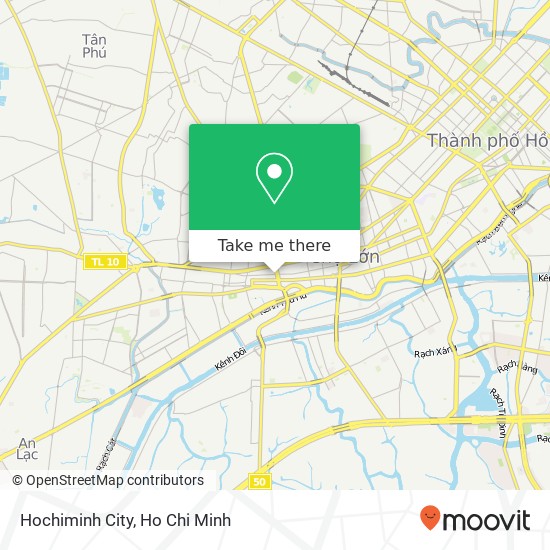 Hochiminh City map