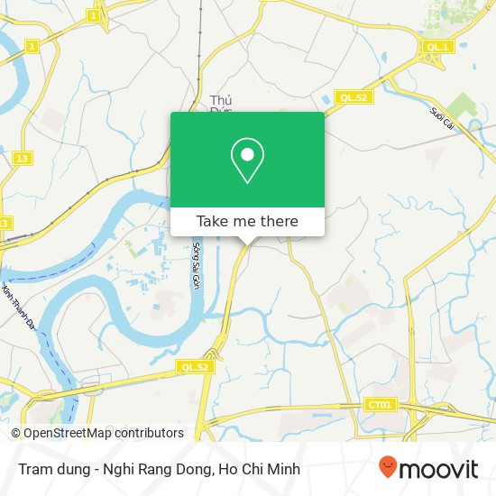 Tram dung - Nghi Rang Dong map