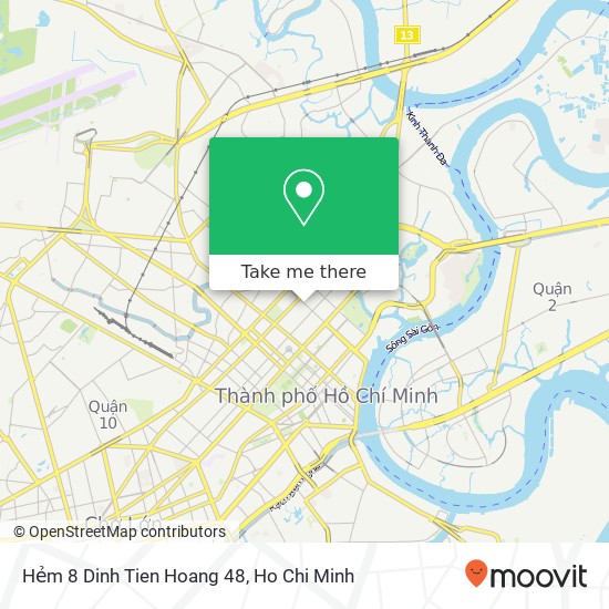 Hẻm 8 Dinh Tien Hoang 48 map
