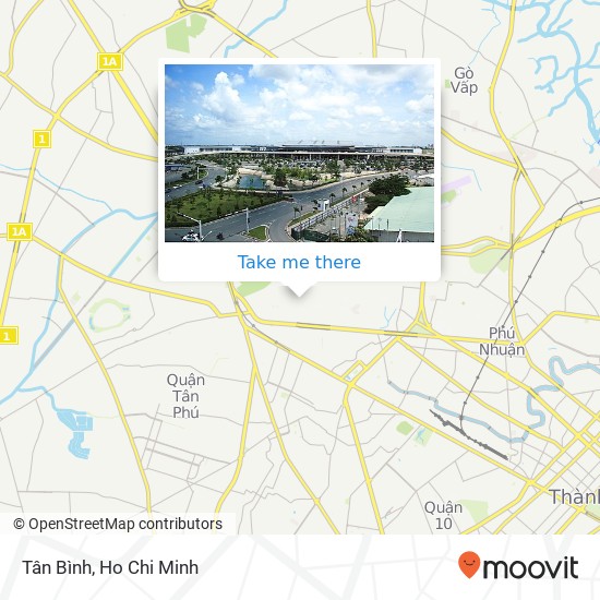 Tân Bình map