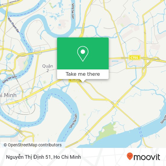 Nguyễn Thị Định 51 map