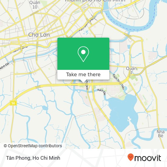 Tân Phong map