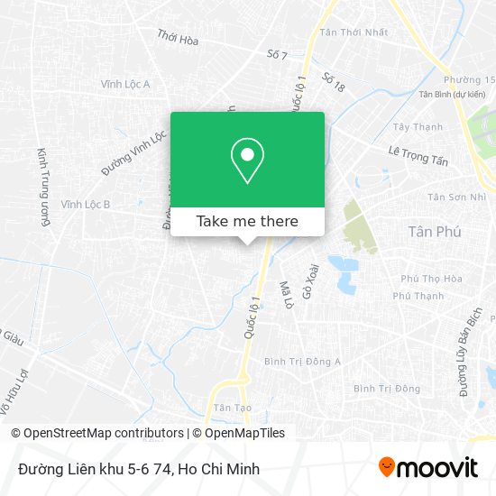 Đường Liên khu 5-6 74 map