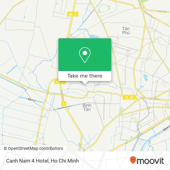 Canh Nam 4 Hotel map