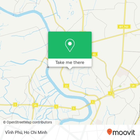 Vĩnh Phú map