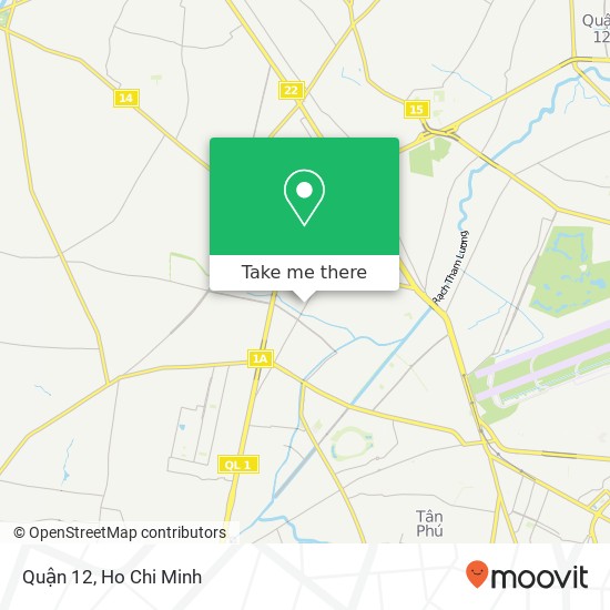 Quận 12 map