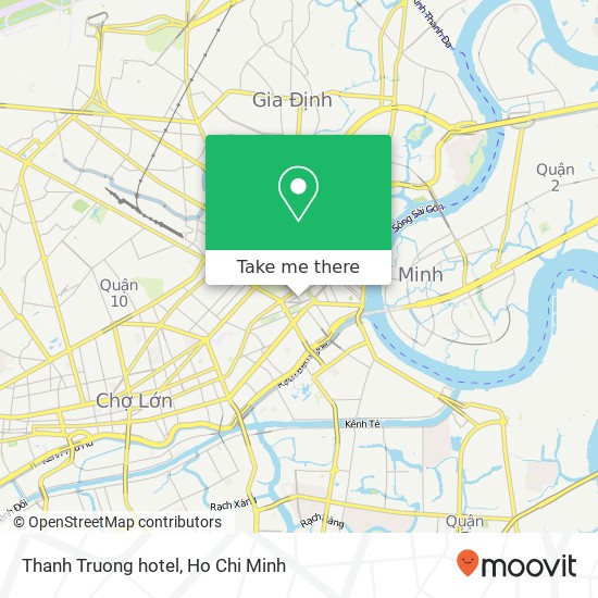 Thanh Truong hotel map