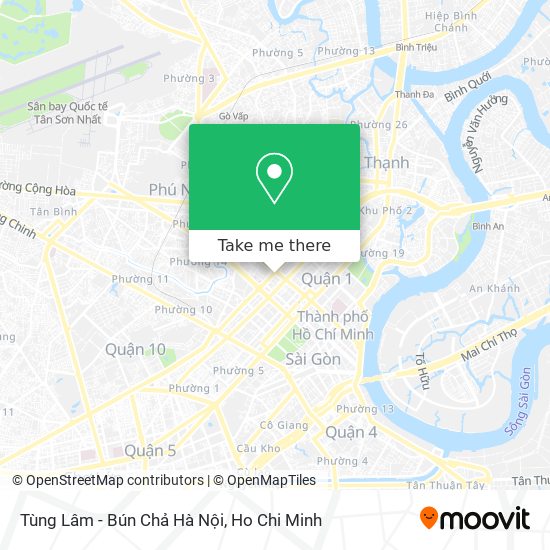 Tùng Lâm - Bún Chả Hà Nội map