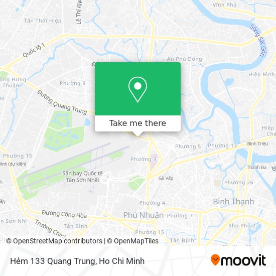 Hẻm 133 Quang Trung map
