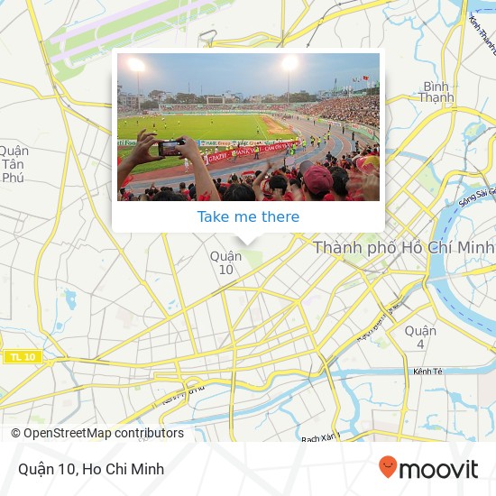 Quận 10 map