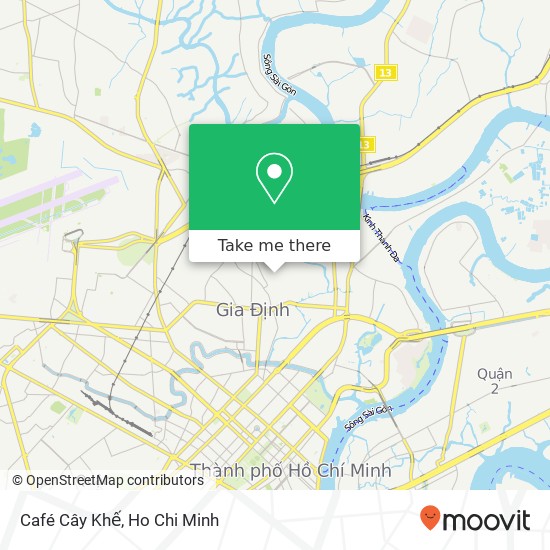 Café Cây Khế map